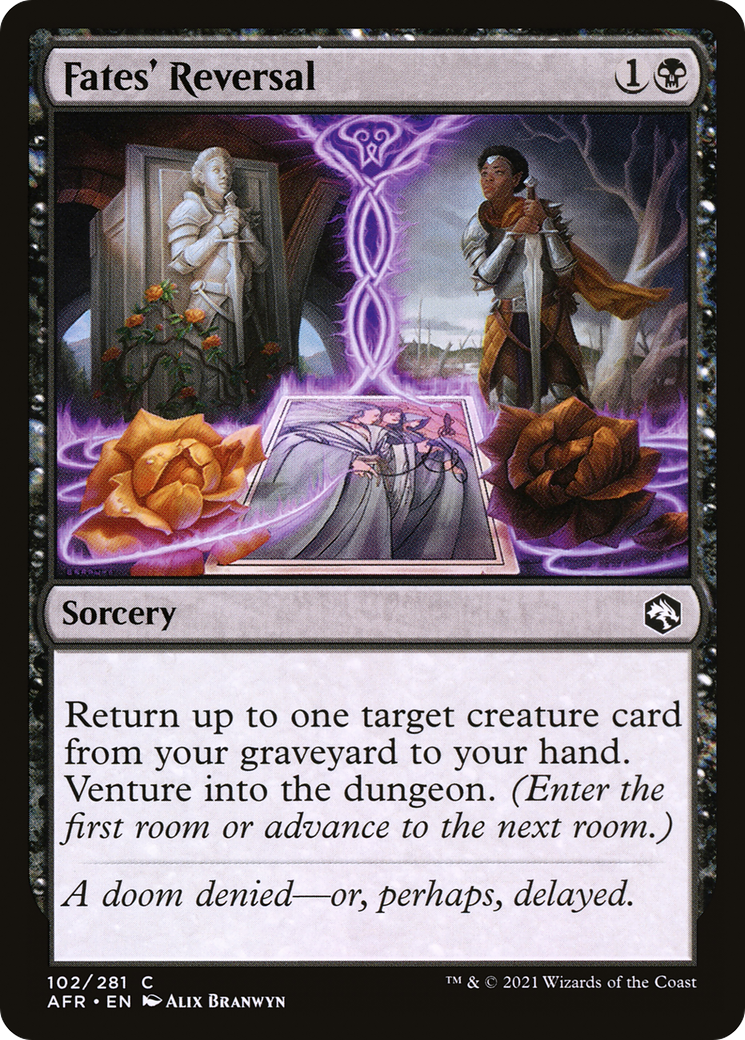 Fates' Reversal (AFR-102) [Adventures in the Forgotten Realms] Foil