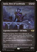 Ayara, First of Locthwain (MUL-078) [Multiverse Legends] Etched Foil
