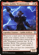 Toggo, Goblin Weaponsmith (CMR-204) [Commander Legends]