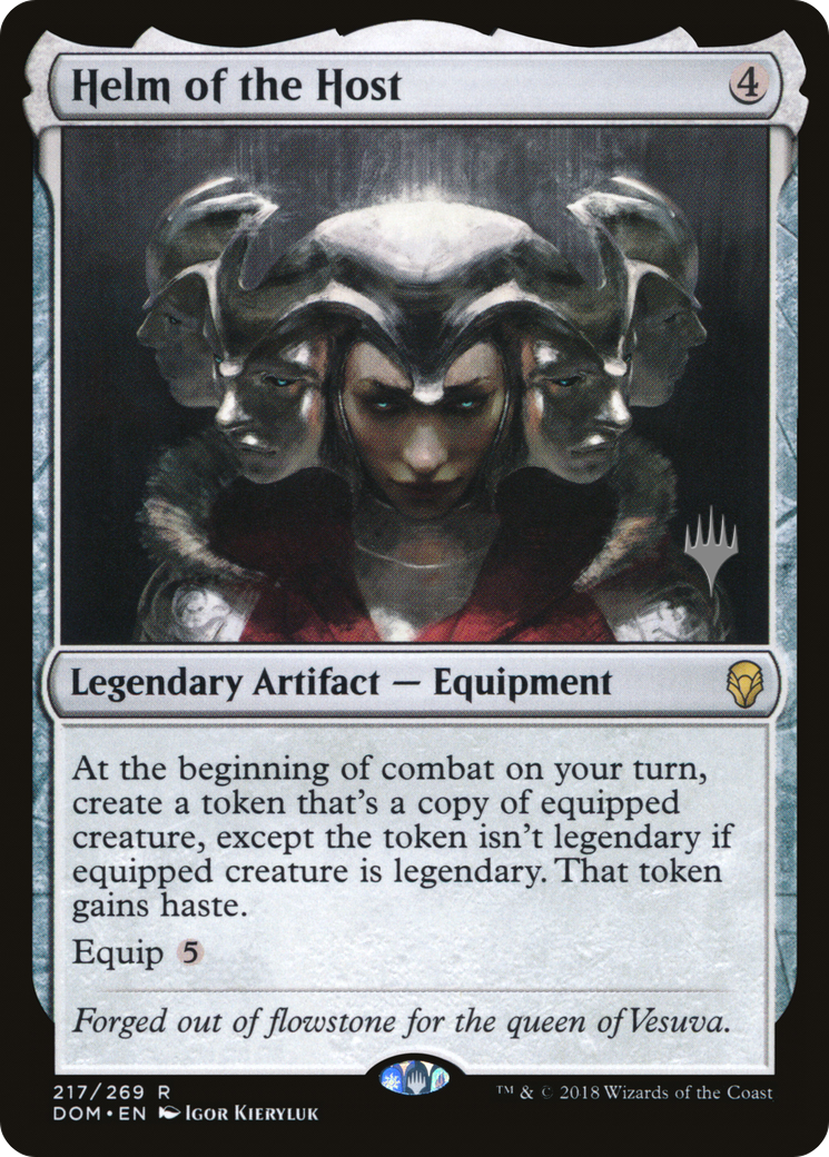 Helm of the Host (PPM20-217P) [Promo Pack: Dominaria Promos]
