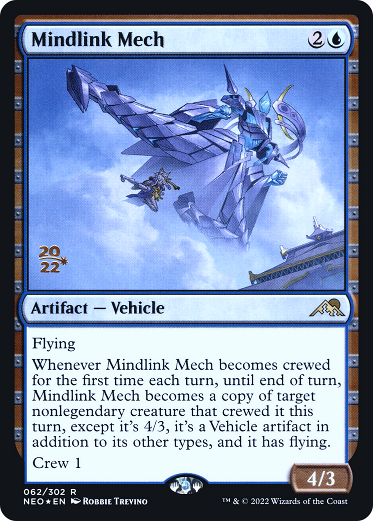 Mindlink Mech (PRE-62S) [Kamigawa: Neon Dynasty Promos] Foil