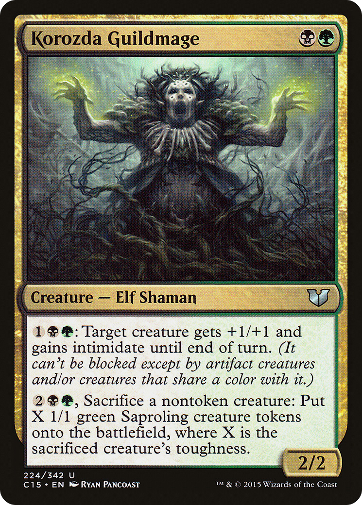Korozda Guildmage (C15-224) [Commander 2015]