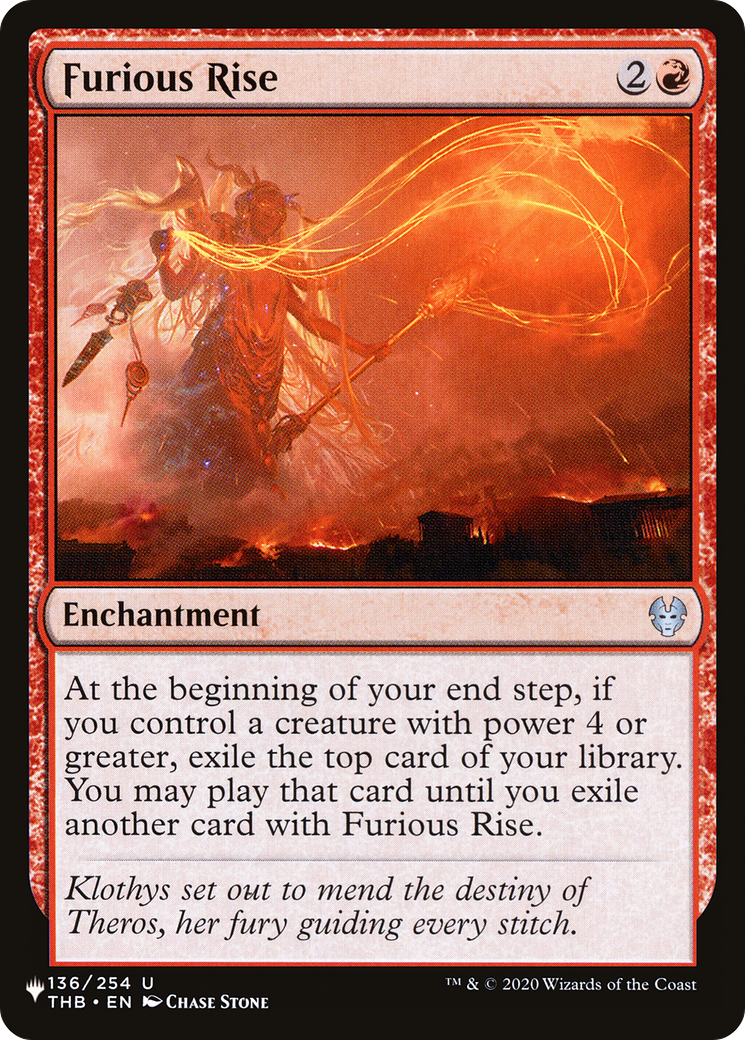 Furious Rise (LIST-THB-136) [The List]