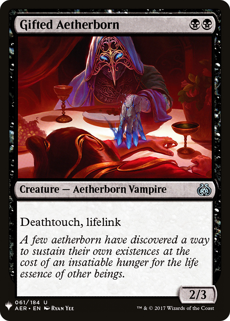 Gifted Aetherborn (LIST-AER-61) [The List]