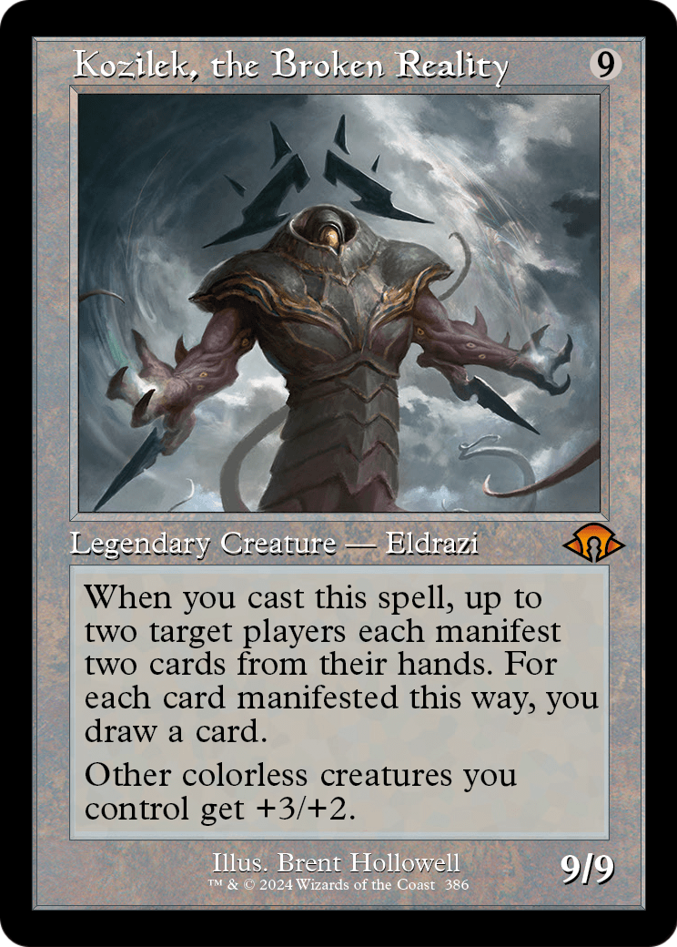 Kozilek, the Broken Reality (Retro Frame) (MH3-386) [Modern Horizons 3]