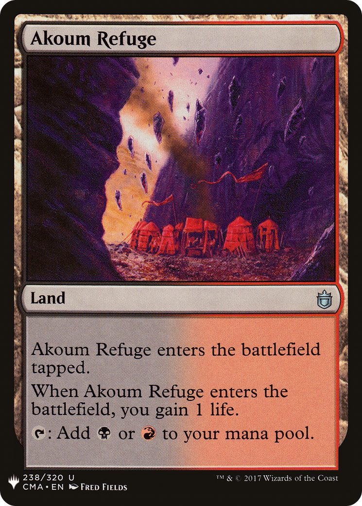 Akoum Refuge (LIST-CMA-238) [The List]