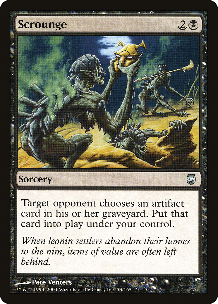 Scrounge (DST-053) [Darksteel] Foil