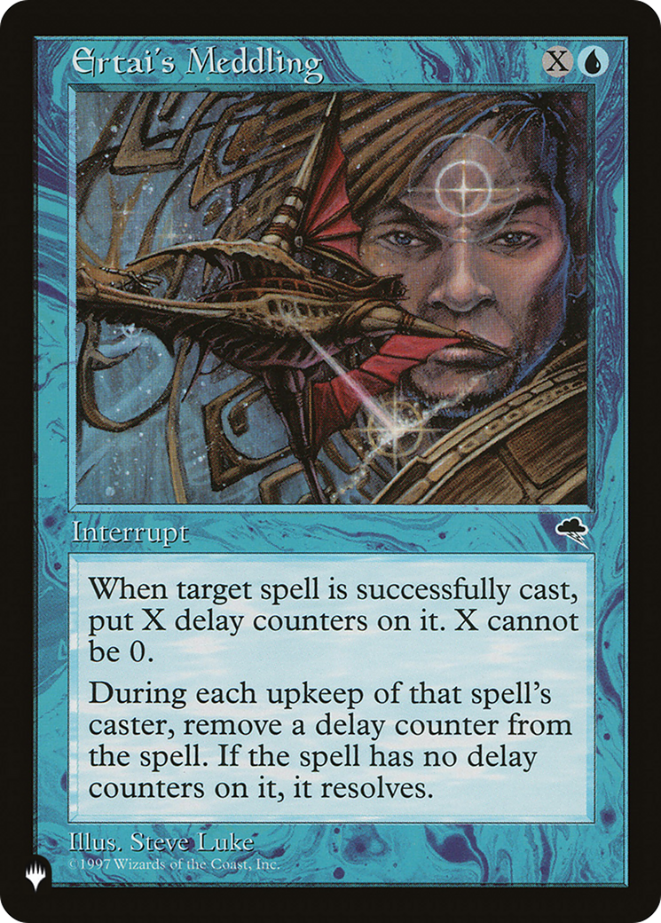 Ertai's Meddling (LIST-TMP-61) [The List]