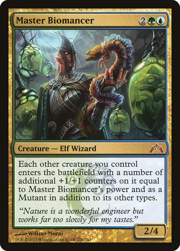 Master Biomancer (GTC-176) [Gatecrash]