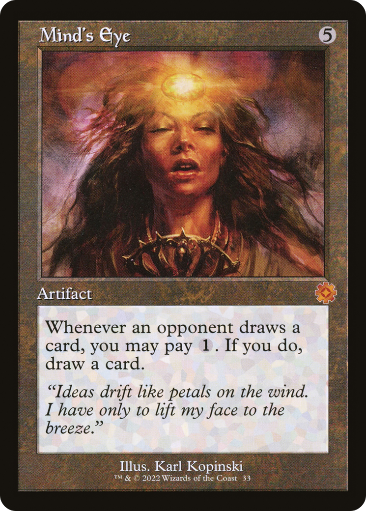 Mind's Eye (BRR-033) [The Brothers' War Retro Artifacts]