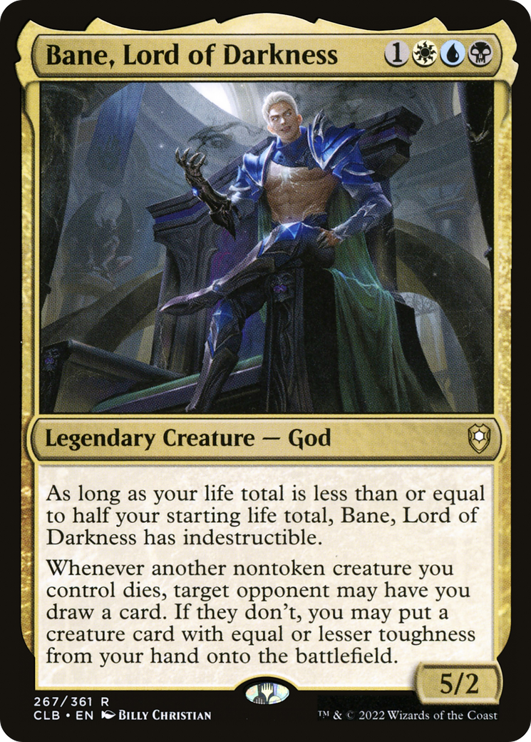 Bane, Lord of Darkness (CLB-267) [Commander Legends: Battle for Baldur's Gate]