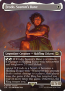 Frodo, Sauron's Bane (UMP-448) [The Lord of the Rings: Tales of Middle-earth] (Borderless) Foil
