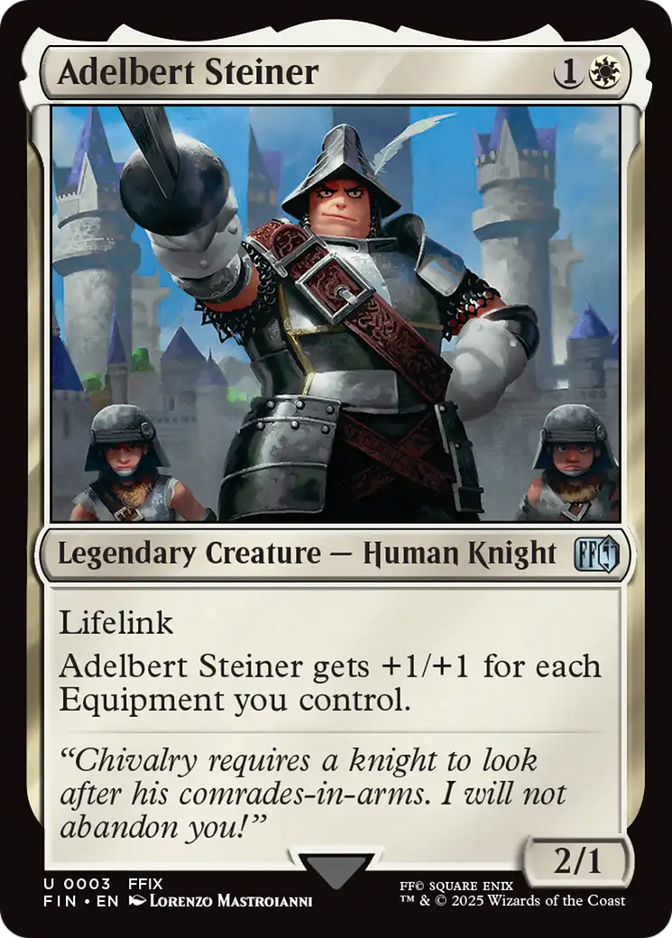 Adelbert Steiner (FIN-003) [FINAL FANTASY] Foil