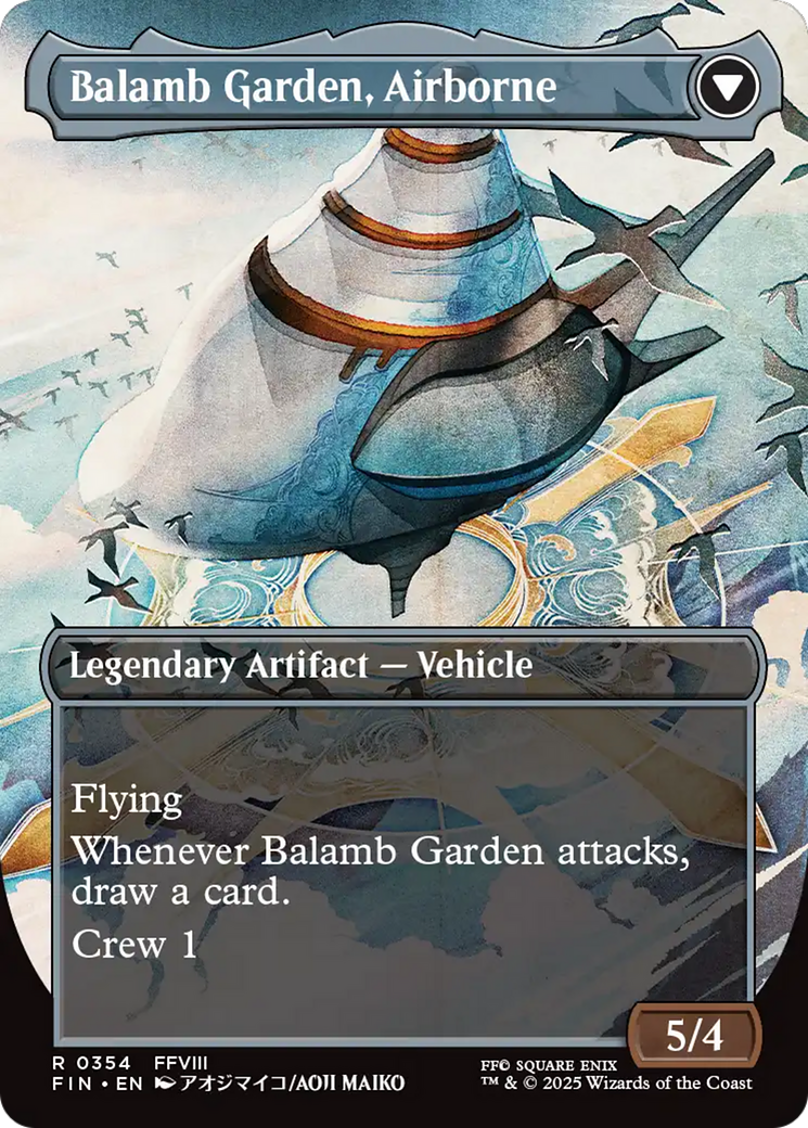 Balamb Garden, SeeD Academy (Borderless) (FIN-354) [FINAL FANTASY] (Borderless) Foil