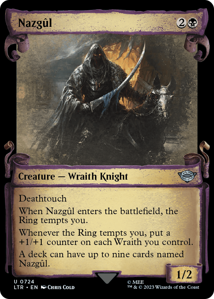 Nazgul (LTR-724) (Showcase Scrolls) [The Lord of the Rings: Tales of Middle-earth]