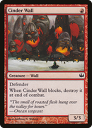 Cinder Wall (DDG-048) [Duel Decks: Knights vs. Dragons]