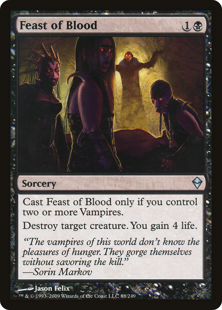 Feast of Blood (ZEN-088) [Zendikar]