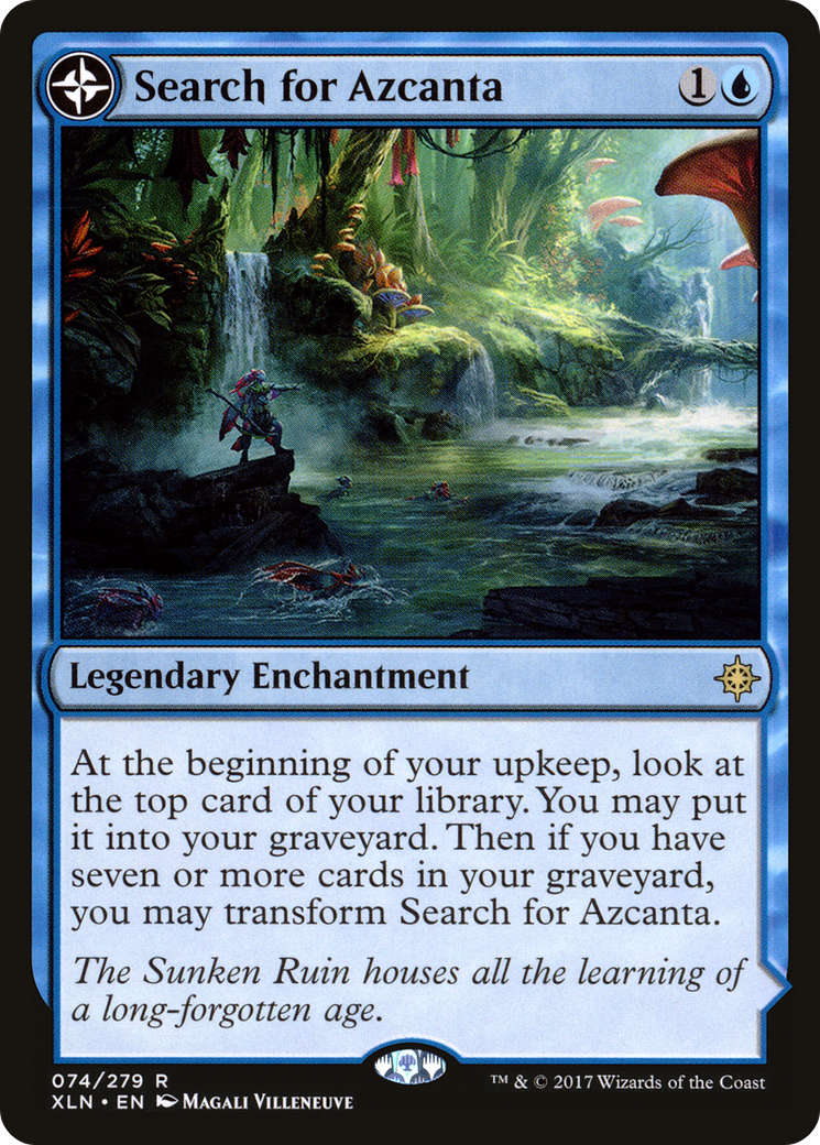 Search for Azcanta // Azcanta, the Sunken Ruin (XLN-074) [Ixalan]: (compasslanddfc)