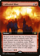 Calibrated Blast (MH2-456) [Modern Horizons 2]: (Extended Art) Foil