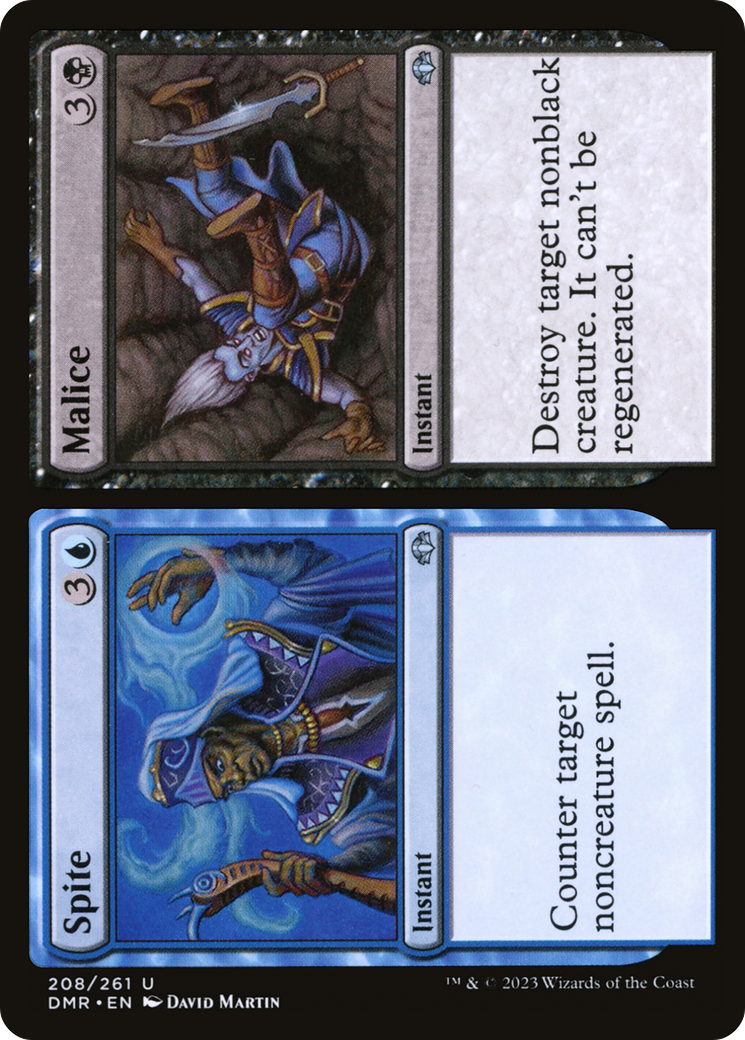 Spite // Malice (DMR-208) [Dominaria Remastered]