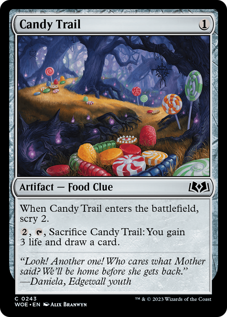Candy Trail (WOE-243) [Wilds of Eldraine] Foil
