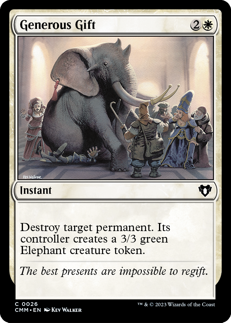 Generous Gift (CMM-026) [Commander Masters]