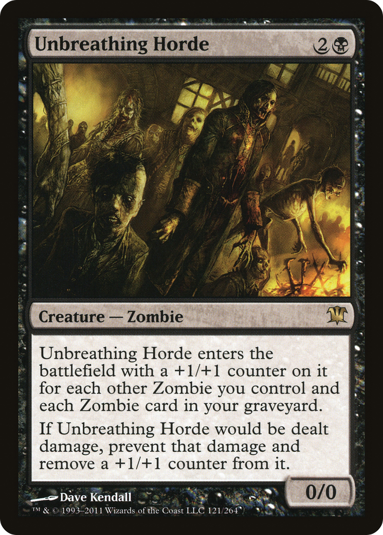 Unbreathing Horde (ISD-121) [Innistrad] Foil