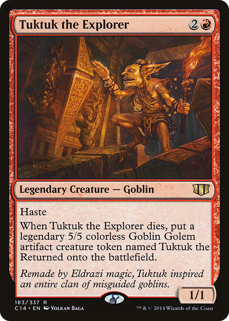 Tuktuk the Explorer (C14-183) [Commander 2014]