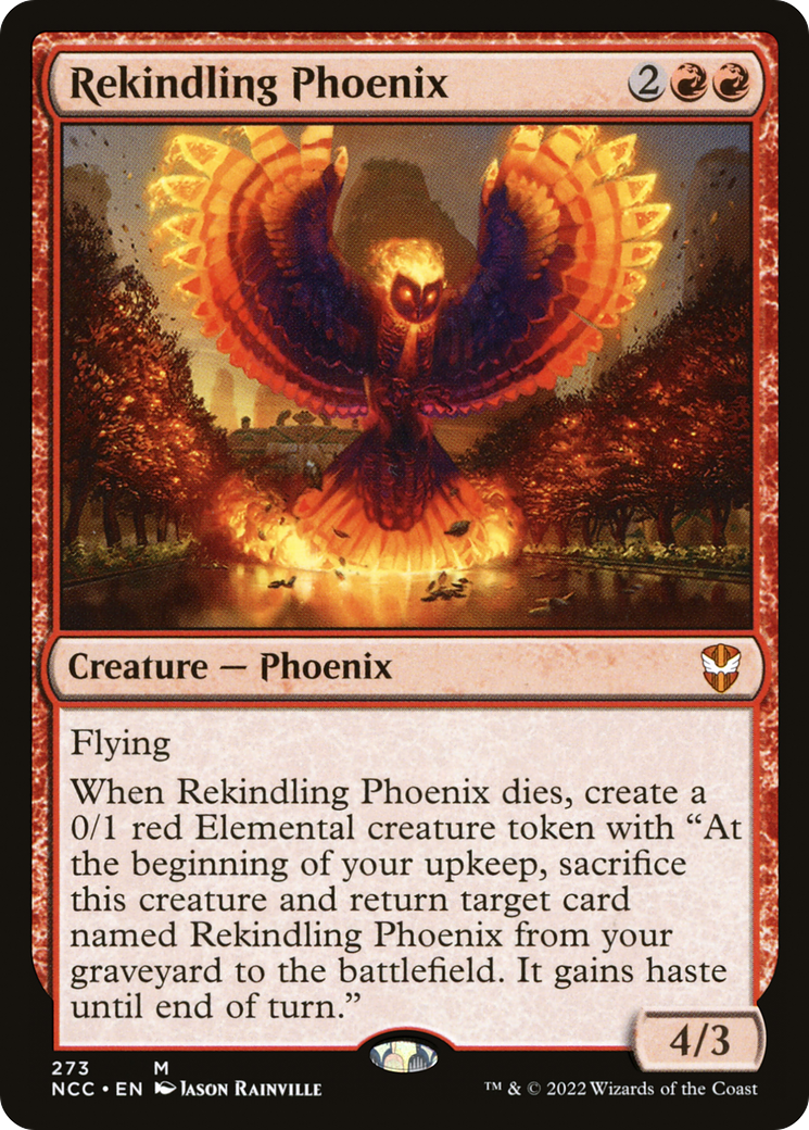 Rekindling Phoenix (NCC-273) [New Capenna Commander]