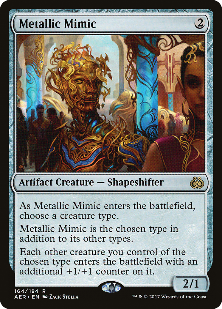 Metallic Mimic (AER-164) [Aether Revolt]