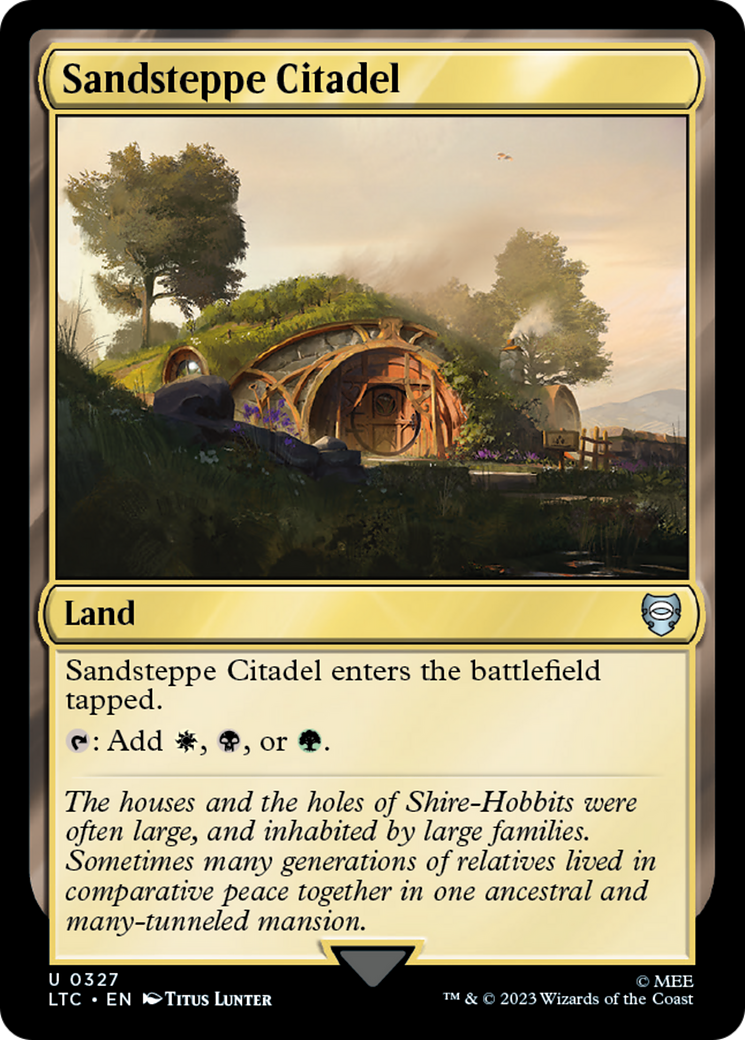 Sandsteppe Citadel (LTC-327) [Tales of Middle-earth Commander]