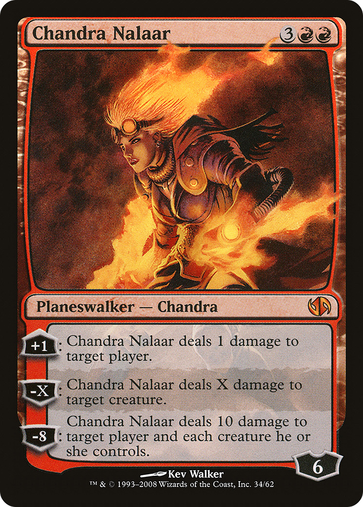 Chandra Nalaar (DD2-034) [Duel Decks: Jace vs. Chandra] Foil