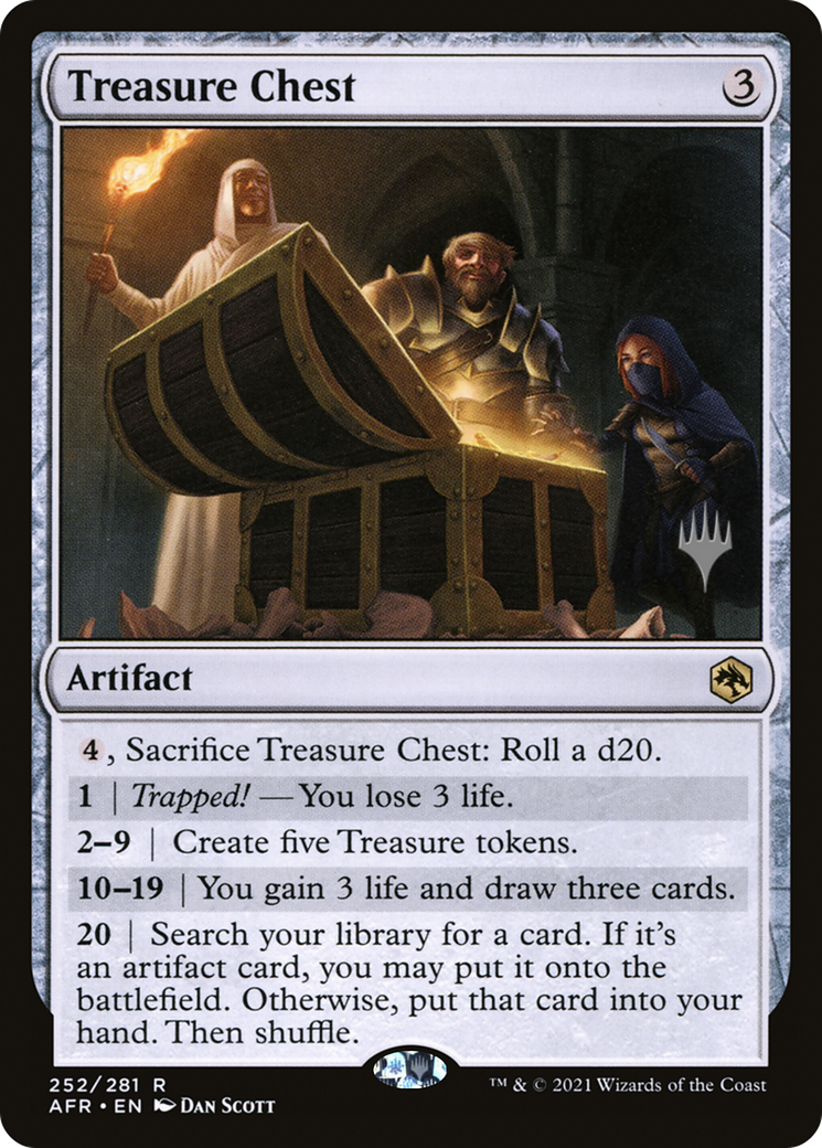 Treasure Chest (PPAFR-252P) [Adventures in the Forgotten Realms Promos] Foil