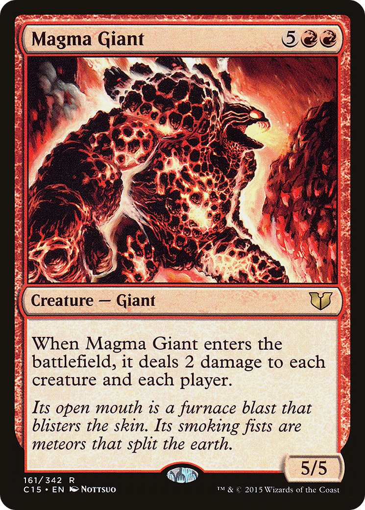 Magma Giant (C15-161) [Commander 2015]