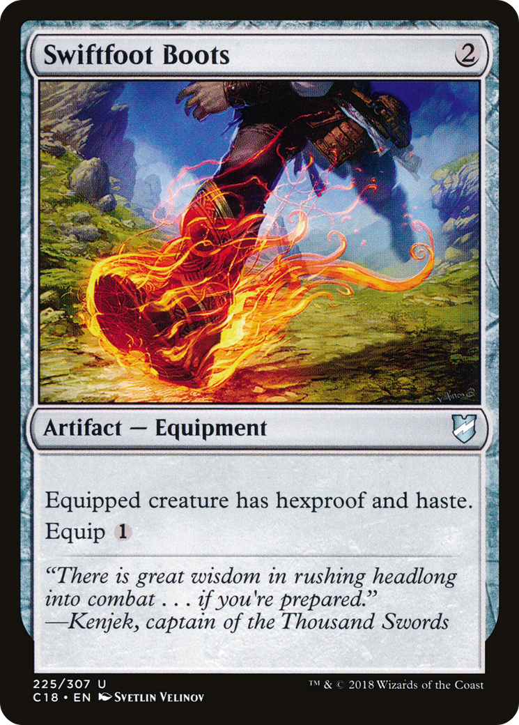 Swiftfoot Boots (C18-225) [Commander 2018]