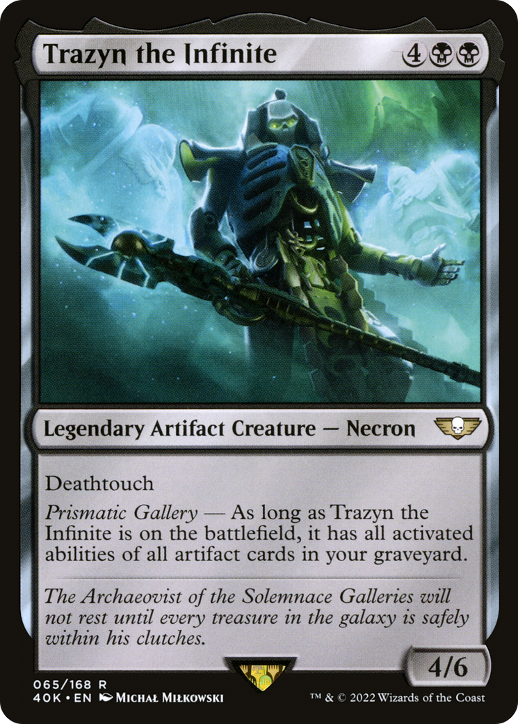 Trazyn the Infinite (40K-065) [Warhammer 40,000 Commander]