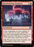 Reverberating Summons (TDM-117) [Tarkir: Dragonstorm]: (enchantment) Foil
