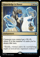 Knowledge Is Power (MKC-042) [Murders at Karlov Manor Commander]
