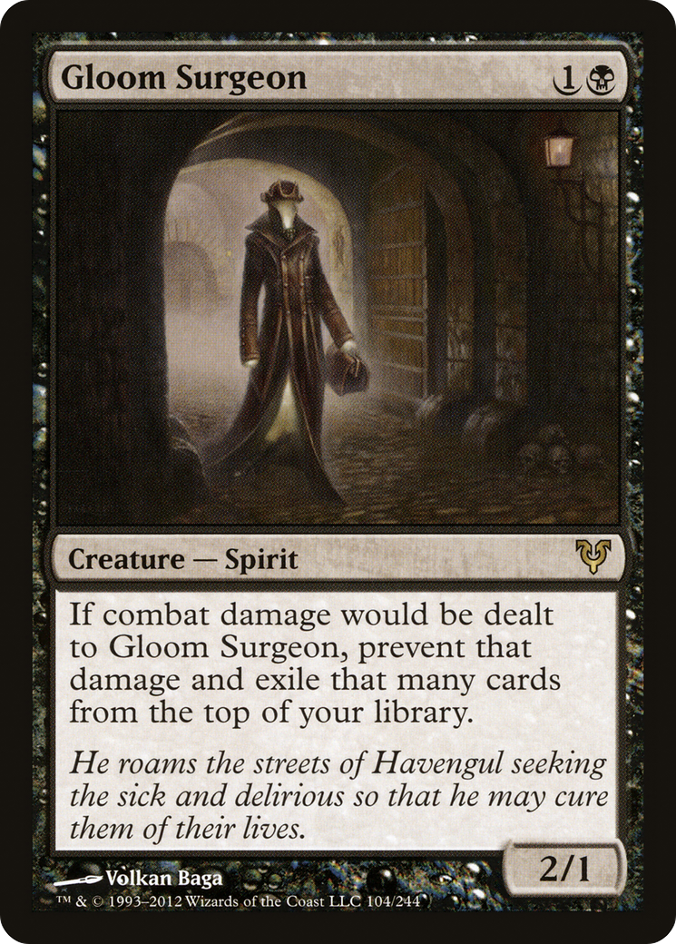 Gloom Surgeon (AVR-104) [Avacyn Restored]