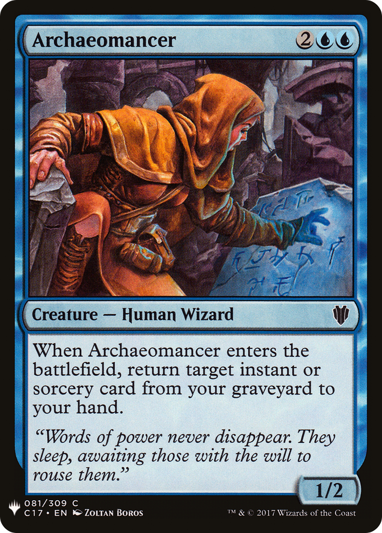 Archaeomancer (LIST-C17-81) [The List]