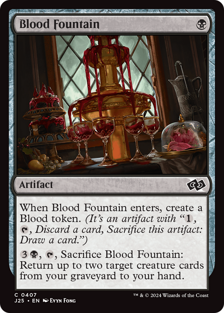 Blood Fountain (J25-407) [Foundations Jumpstart]