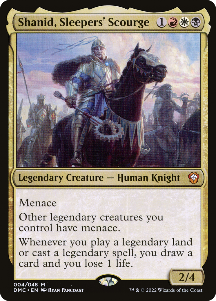 Shanid, Sleepers' Scourge (DMC-004) [Dominaria United Commander]