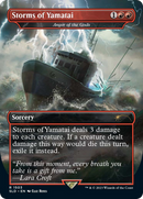 Anger of the Gods (SLD-1503) [Secret Lair Drop] / Storms of Yamatai (Borderless) Foil