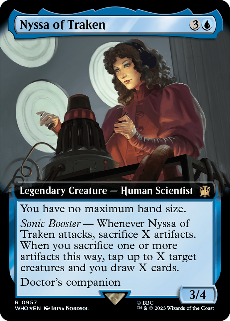 Nyssa of Traken (WHO-957) [Doctor Who]: (Extended Art) Foil