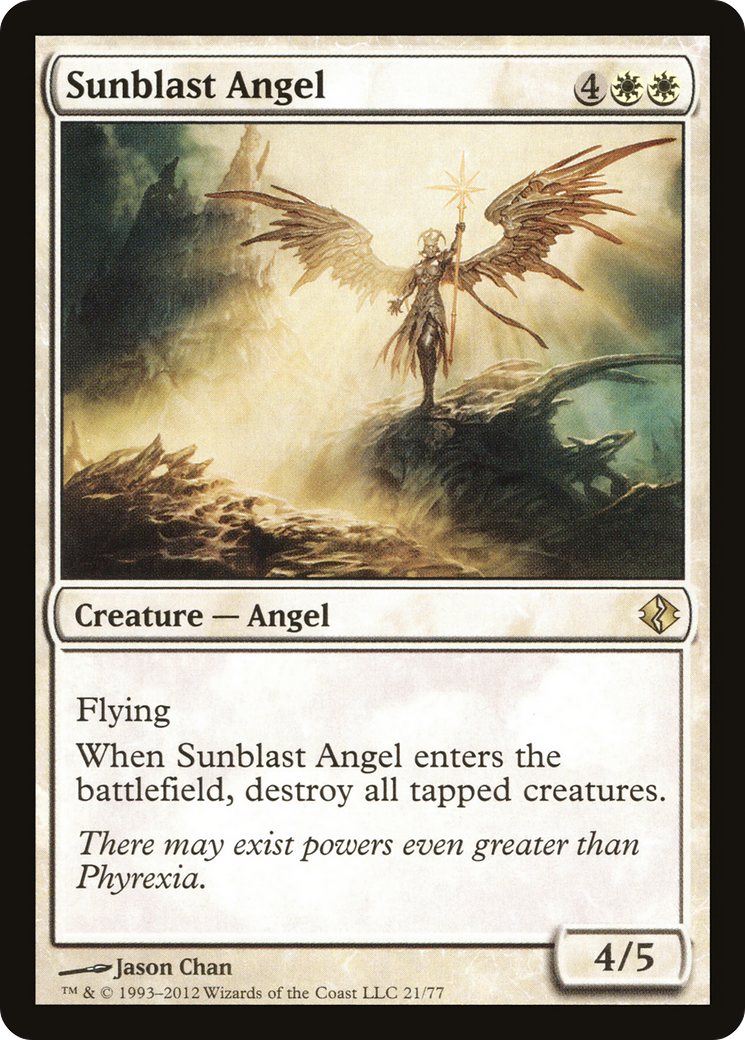 Sunblast Angel (DDI-021) [Duel Decks: Venser vs. Koth]