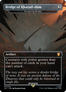 Bridge of Khazad-dum - Ensnaring Bridge (LTC-350) [Tales of Middle-earth Commander] / Bridge of Khazad-dûm (Borderless)