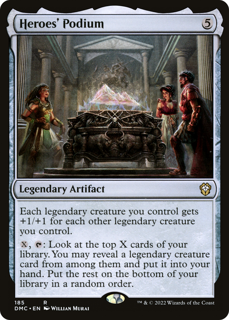 Heroes' Podium (DMC-185) [Dominaria United Commander]