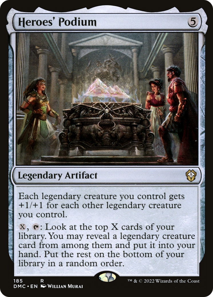 Heroes' Podium (DMC-185) [Dominaria United Commander]