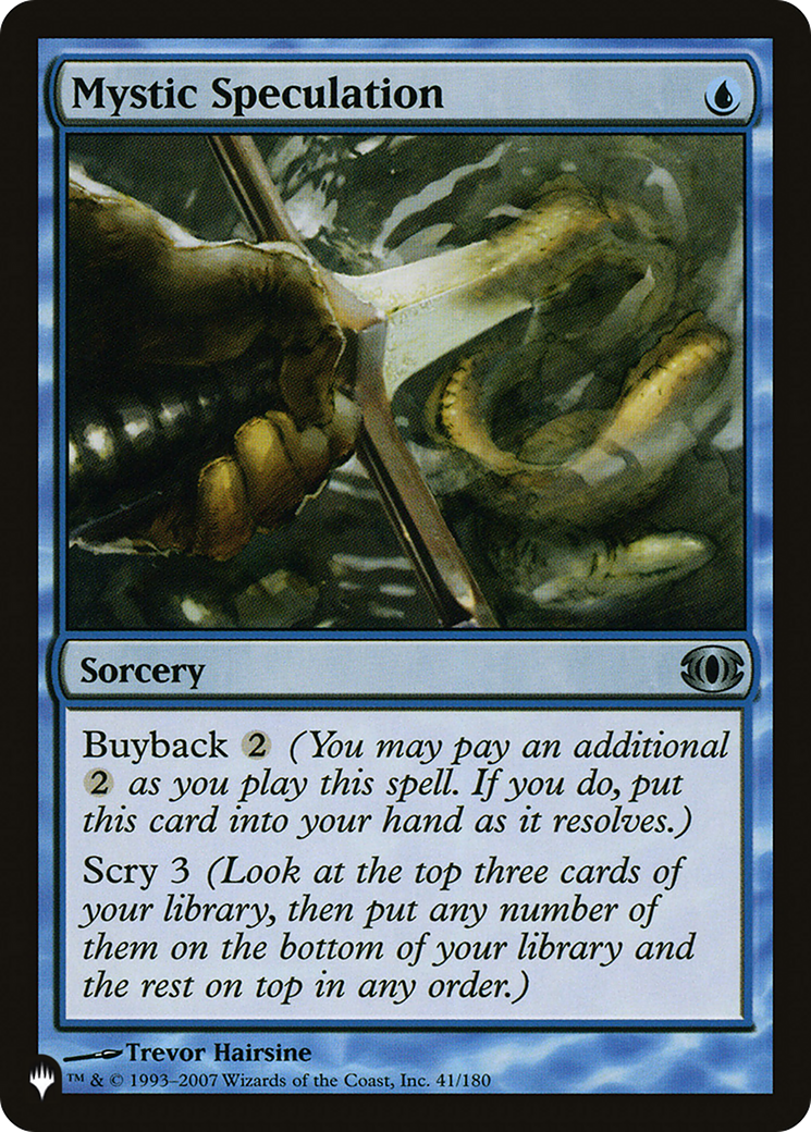 Mystic Speculation (LIST-FUT-41) [The List]
