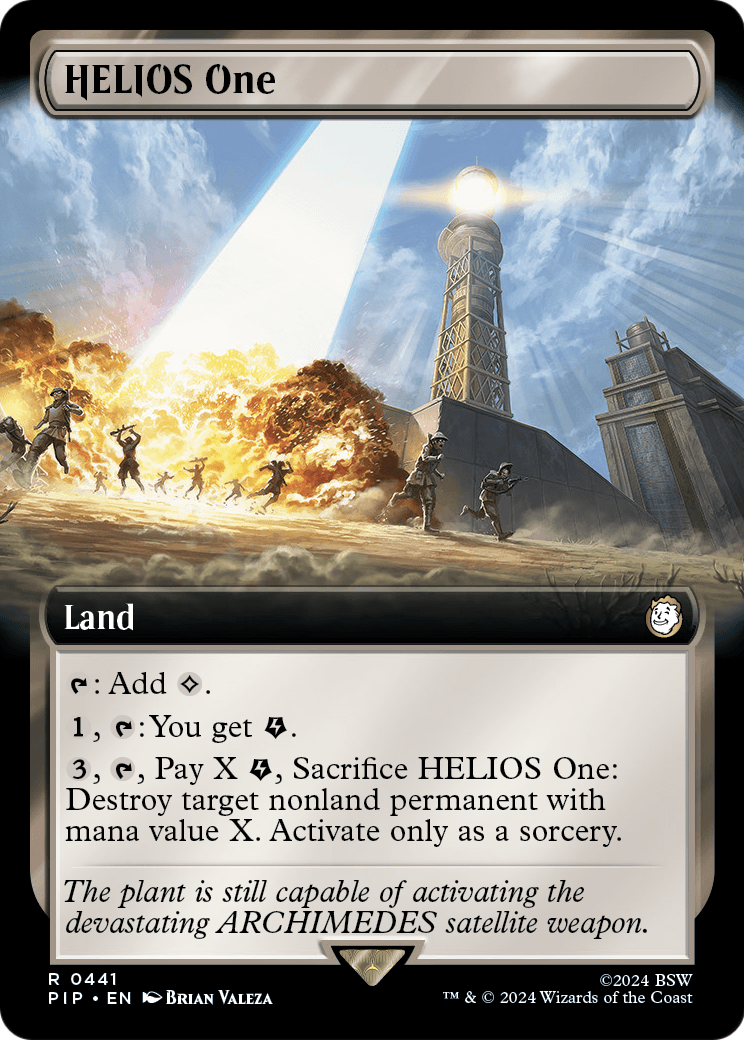 HELIOS One (Extended Art) (PIP-441) [Fallout] Foil